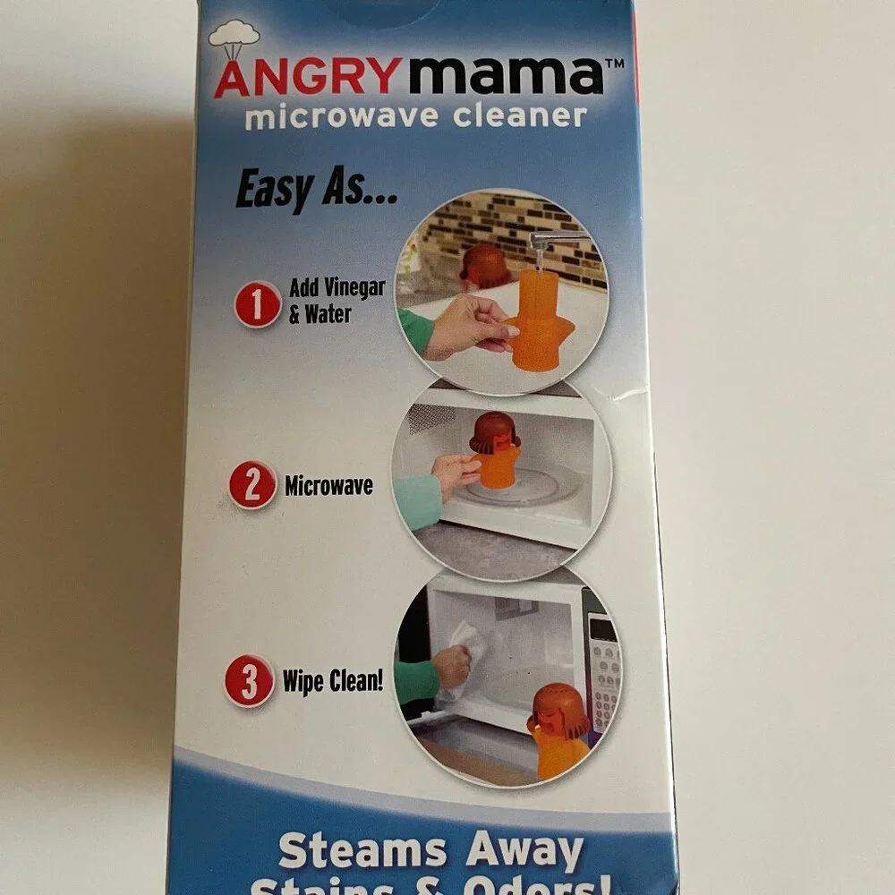 Angry Mama Microwave Cleaner